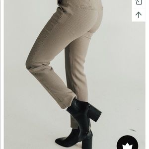 NWOT Ansel checkered slacks